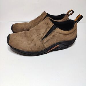Merrell Jungle Moc Brown Slip On Shoes Men’s Size 10